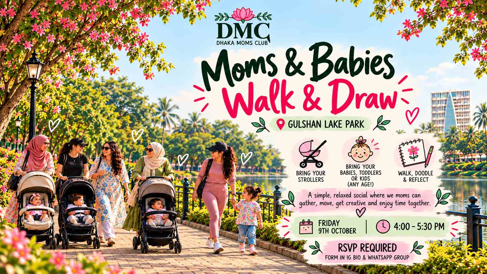 WALK & DRAW event